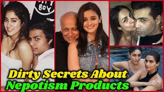 Dark Secrets of Nepotism Products in Bollywood