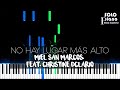 No Hay Lugar Más Alto - Miel San Marcos, Feat. Christine D'Clario | Easy Piano Tutorial + Partitura