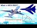 why some aircraft s fuselage shaped like this understanding area rule shock waves and wave drag