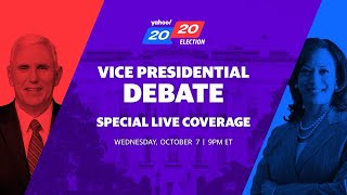 LIVE: Vice presidential debate