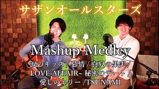 【男性が歌う】サザンオールスターズ  mashup メドレーを竜徹日記が 歌ってみた