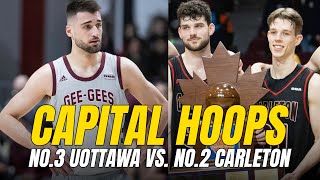 Carleton Ravens defeat UOttawa Gee-Gees 67-61 in 2023 Capital Hoops | Full Highlights