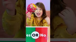 Yes or No challenge with a Little Girl || She'll have to try everything he says 
