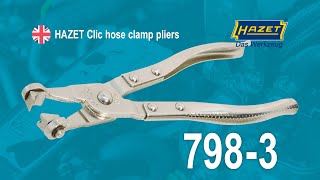 HAZET Clic hose clamp pliers 798-3