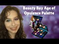 Beauty Bay Age of Opulence Eyeshadow Palette | Tutorial, First Impressions, & Swatches