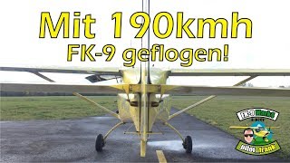 Ultraleichtflug nach Herzogenaurach FK-9 Flugzeug