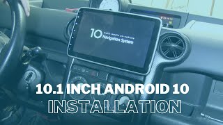 10.1 INCH ANDROID 10 CAR STEREO INSTALLATION