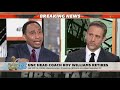 Stephen A. reacts to UNC head coach Roy Williams retiring  First Take