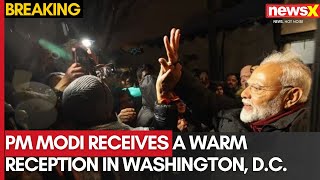 PM Modi in US | PM Modi Receives a Warm Reception in Washington, D.C. | NewsX