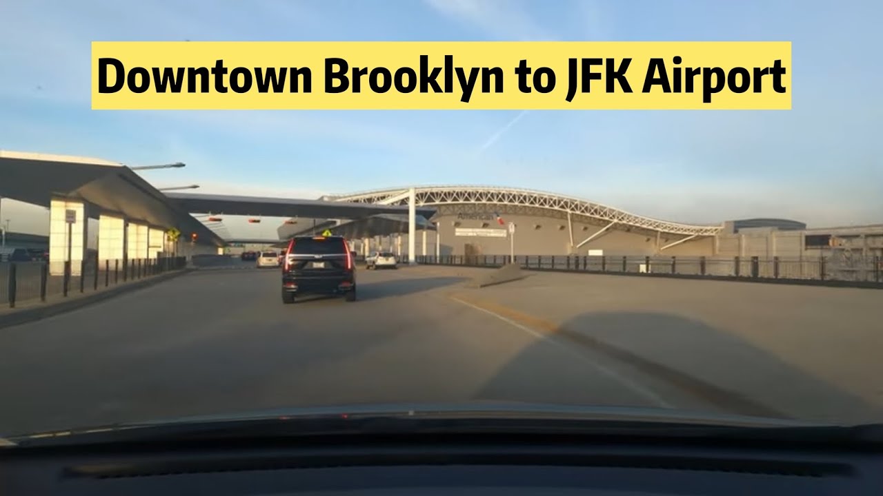 Driving In NYC From Downtown Brooklyn To JFK Airport - YouTube