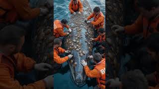 Satisfying Removal of Barnacles from a Whale! #whale #barnacles #animalrescue