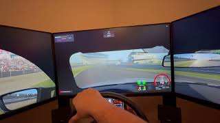 Assetto Corsa EVO - POV M4 CSL Drifting with Triple Screens | Default Tune/Setup | Simagic Alpha