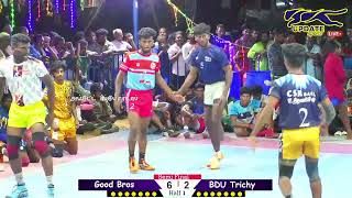 SemiFinal | Bharathidasan Univ Trichy vs Gandarvakottai |#gandarvakottai #Pudukkotai Men Kabaddi