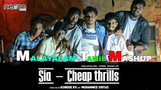 Malayalam Tamil Mashup | Sia Cheap Thrills | 12 songs in one go | Dream Music |
