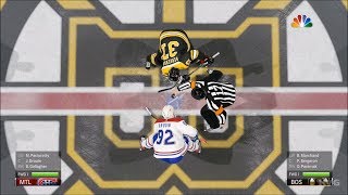 NHL 19 - Boston Bruins vs Montreal Canadiens - Gameplay (HD) [1080p60FPS]