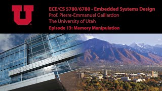 Embedded Systems - E13 - Memory Manipulation