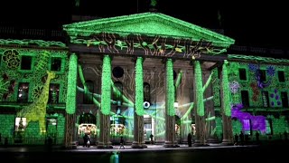 A Stunning Performance by - The Dublin Winter Lights- To Wish You A Happy New Year.