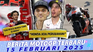 Mir \u0026 Marini lihat Kemajuan Honda😍Pecco Bohong Soal Mesin GP25😬Vinales Temukan Kunci Peningkatan KTM