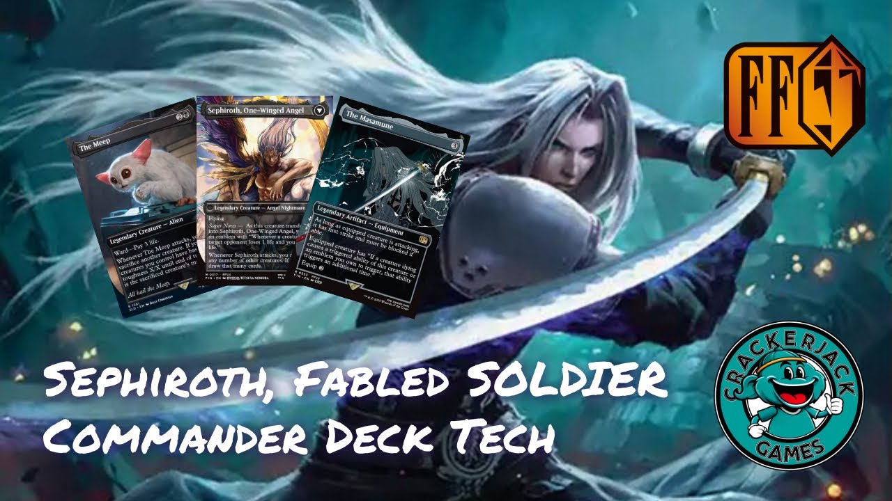 Sephiroth Fabled Soldier Final Fantasy Commander Deck Tech Youtube