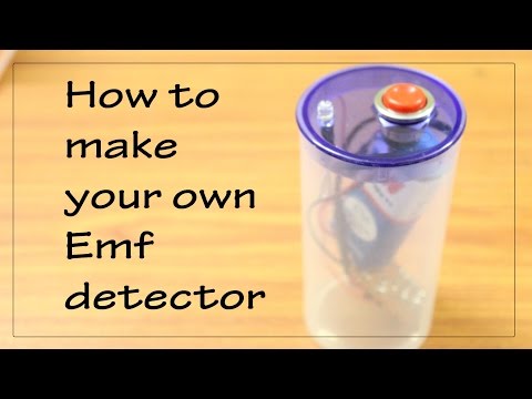 How to make your own Emf Detector || BJT as a switch How to make your own Emf Detector || BJT as a switch