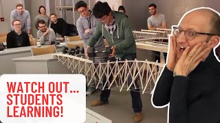 Harvard Model Bridge Testing! Trusses and Beams