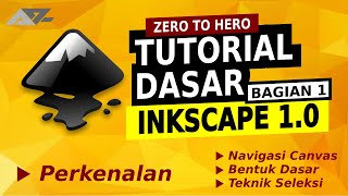 Tutorial Inkscape Dasar (Bag 1): Perkenalan dan Latihan