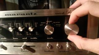 Marantz 3200 PreAmp Demonstration