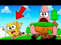 TINY SpongeBob vs GIANT Patrick in Roblox Eat the World!