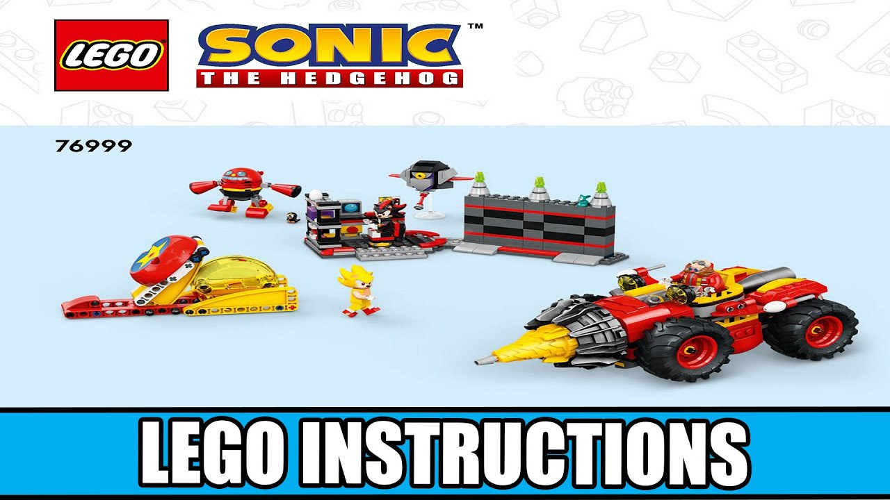 LEGO Instructions - Sonic The Hedgehog - 76999 - Super Sonic Vs. Egg ...