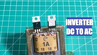 cara membuat inverter 12v to 220v