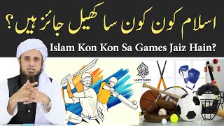 Islam Kon Kon Sa Games Jaiz Hain? | Mufti Tariq Masood | Islamic Noor Bayan