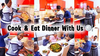 Meal Prep: Happily Cooking A Delicious Meal (Dinner) For My Family Of Six | Cooking Video.