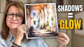 This Shadow Trick Makes Sunlight Glow in Watercolor