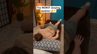 The WORST sleeping position (Stomach Position)
