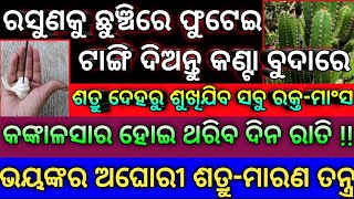 ଅଘୋରୀ ଶତ୍ରୁ-ମାରଣ ତନ୍ତ୍ର | Shatru Vashikaran Tantra Vidya | Odia Tantra Mantra Jantra Vasikaran Tips