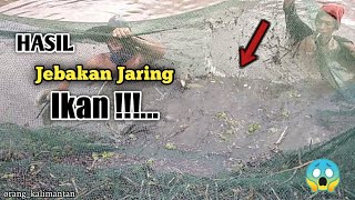 🔴HASIL MENANGKAP IKAN BETOK DISUNGAI KALIMANTAN... mantappp hasilnya