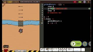CodeMonkey Skill Mode 7-7