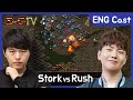 [ENG] Stork vs Rush on Polypoid (PvT) - Starcraft Remastered (StarCastTV English) N-332