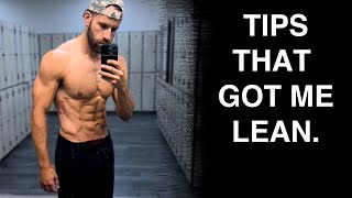 10 Tips to Get to 10% Body Fat