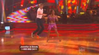 Jennifer Grey and Derek Hough Dancing with the stars  finale free style