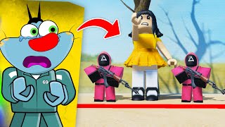 👶CAN WE ESCAPED ROBLOX SQUID GAME!!- ft.Oggy