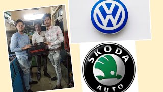 vw skoda steering angle calibration  #thinkcar fault code #03803 (9827621086)sales and service