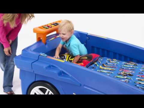 Step2 Kids Furniture Step 2 Hot Wheels Dresser Step2 Hotwheels Toddler To Twin Race Car Bed