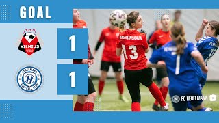 Pirmasis FC Hegelmann moterų komandos įvartis