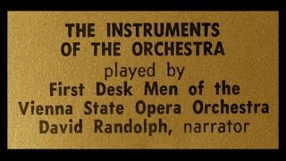 The Instruments of the Orchestra: The Violin - David Randolph, Narrator