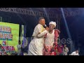 woli agba and dele omo woli surprised yinka ayefele with an outstanding comedy ministration at judah