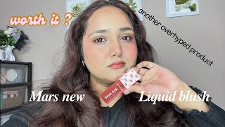 Mars *New Sugar Rush Liquid Blush Review + Swatch 🎀