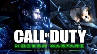 MODERN WARFARE REMASTER - OLD vs NEW GRAPHICS COMPARISON! (Call of Duty 4 Remaster)