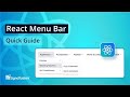 React Menu Bar: The Ultimate Feature Walkthrough