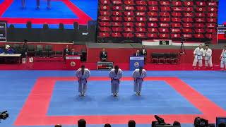 FINAL GOLD SENIOR MALE TIM KATA - AKF 2022 UZBEKISTAN